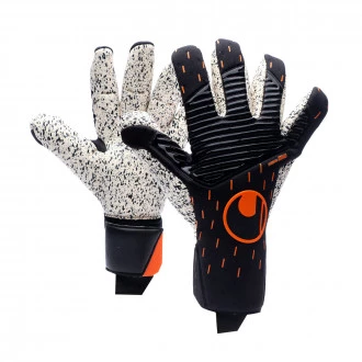 Guantes Speed Contact Supergrip+ Finger Surround Black-White-Fluor Orange