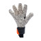 Guante Speed Contact Supergrip+ Finger Surround Black-White-Fluor Orange