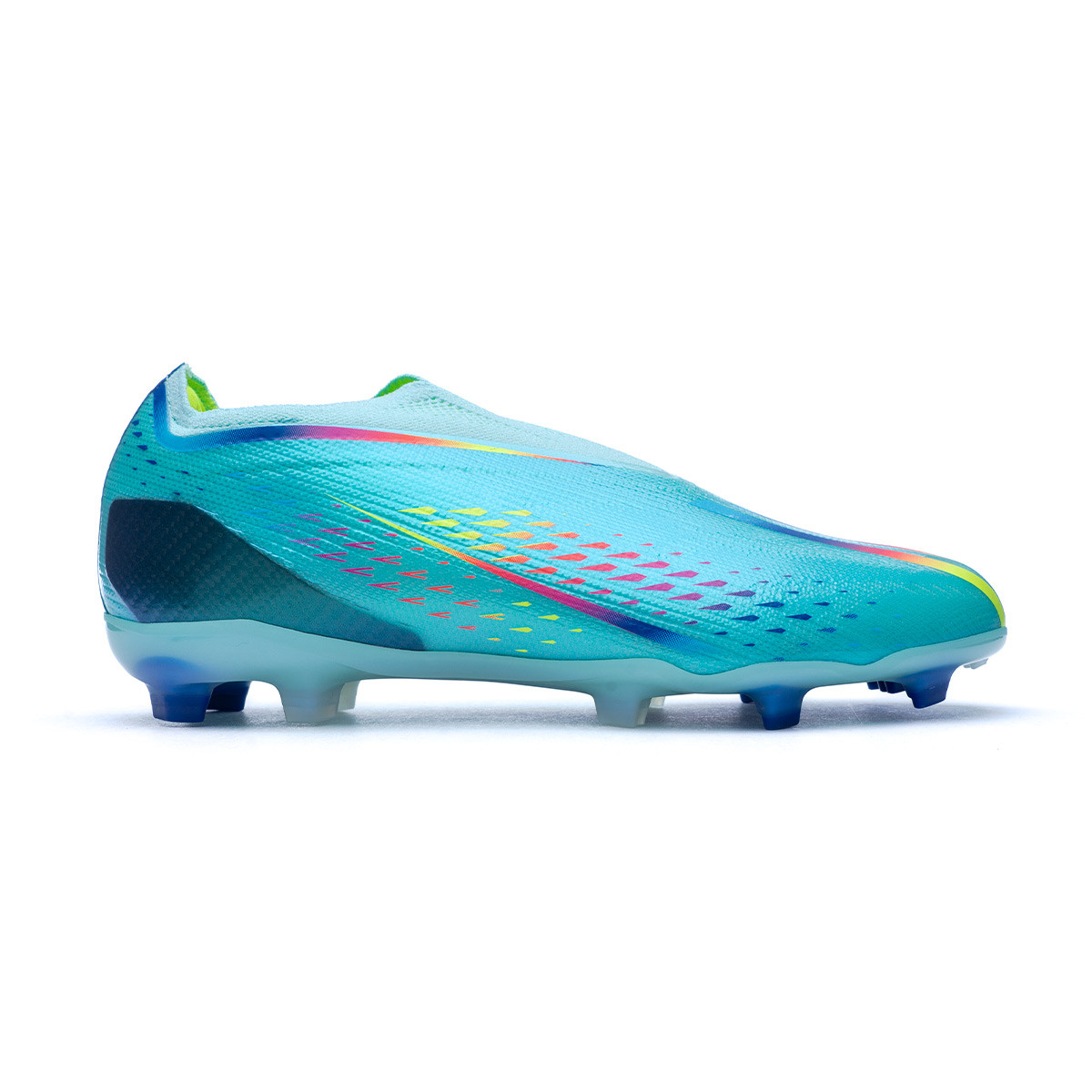 Bota de fútbol adidas X Speedportal + FG Niño Clear Aqua-Solar Red-Power - Fútbol Emotion