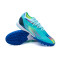 Bota X Speedportal .1 Turf Clear Aqua-Solar Red-Power Blue