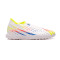 Bota Predator Edge .3 LL Turf Niño White-Solar Yellow-Power Blue
