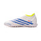 Bota Predator Edge .3 LL Turf Niño White-Solar Yellow-Power Blue