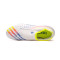 Bota Predator Edge .3 LL Turf Niño White-Solar Yellow-Power Blue