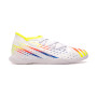 Kids Predator Edge .3 IN Sala White-Solar Yellow-Power Blue