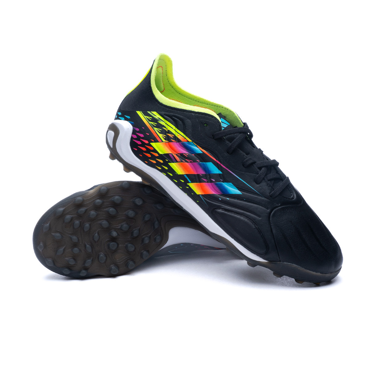 Voetbalschoenen adidas Copa Sense .1 Turf core black bright cyan