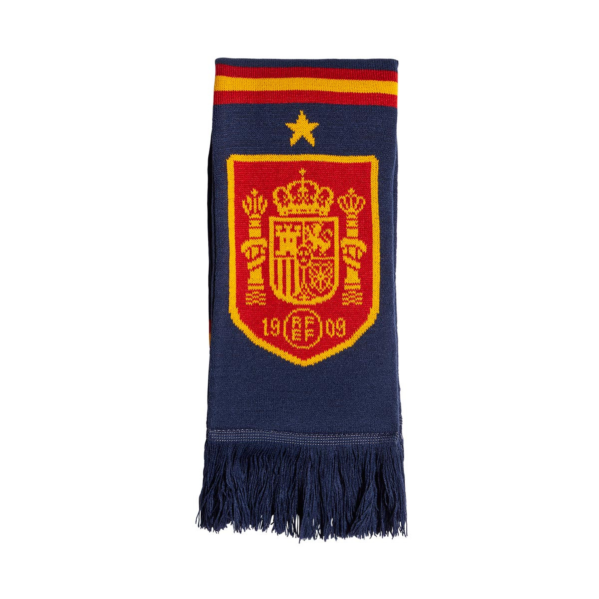 Bufanda adidas España Mundial Qatar 2022 Blue-Colleg Gold - Fútbol Emotion