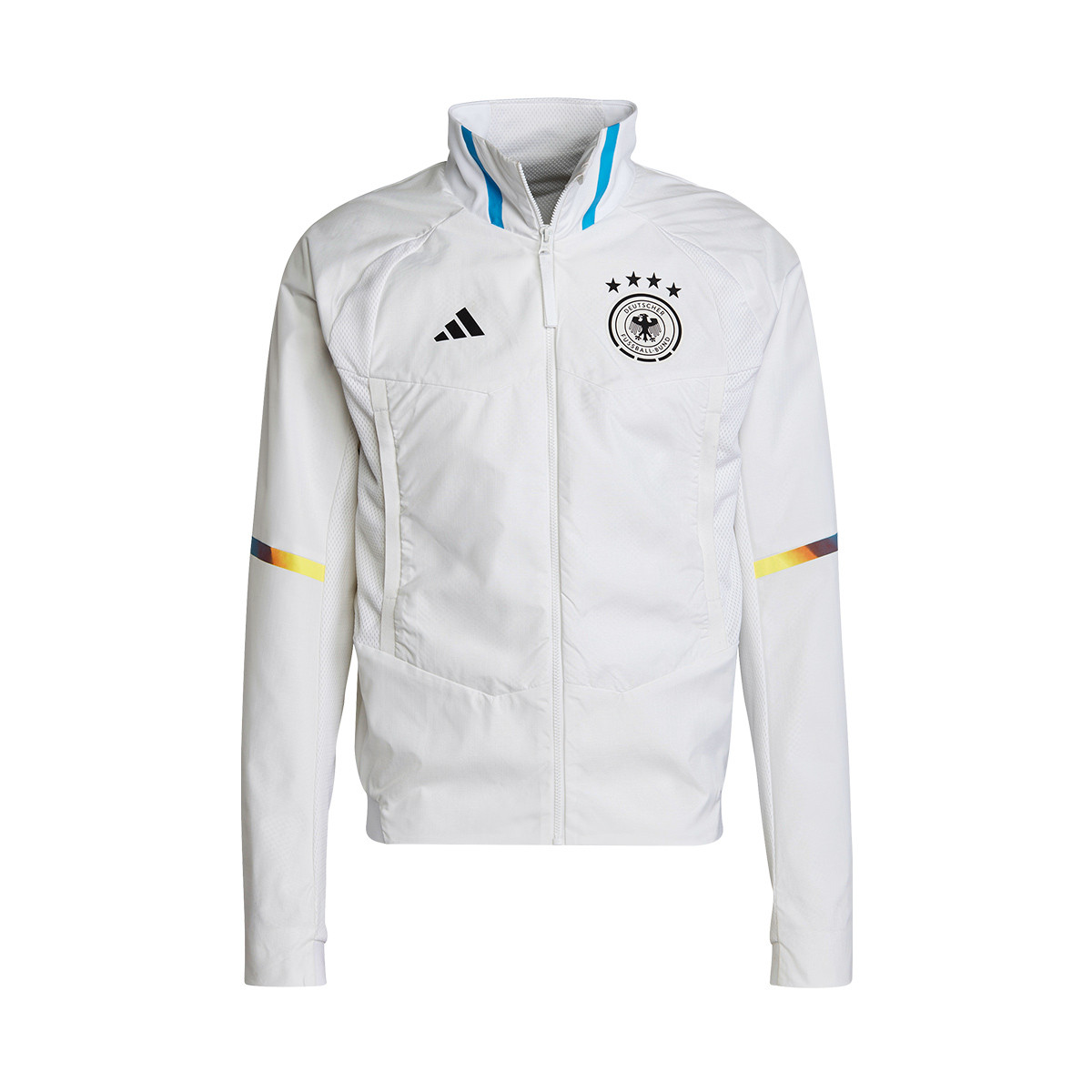 Interminable Apoyarse virtud Chaqueta adidas Alemania Pre-Match Mundial Qatar 2022 White - Fútbol Emotion