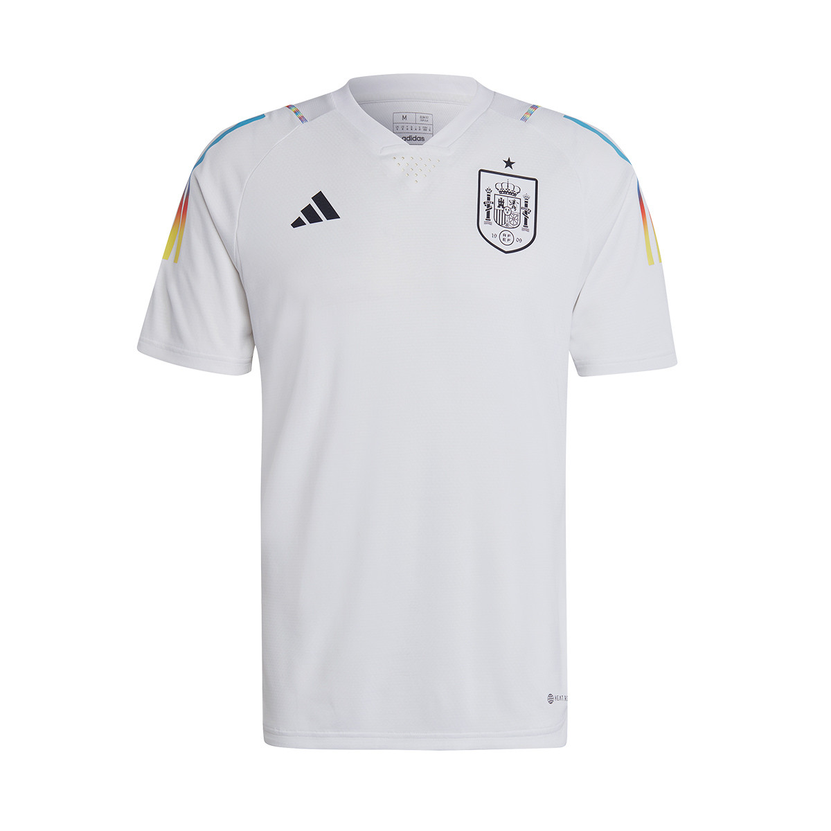 Camiseta adidas España Pre-Match Qatar 2022 White Emotion