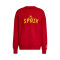 Sudadera Spain Crew Power Red