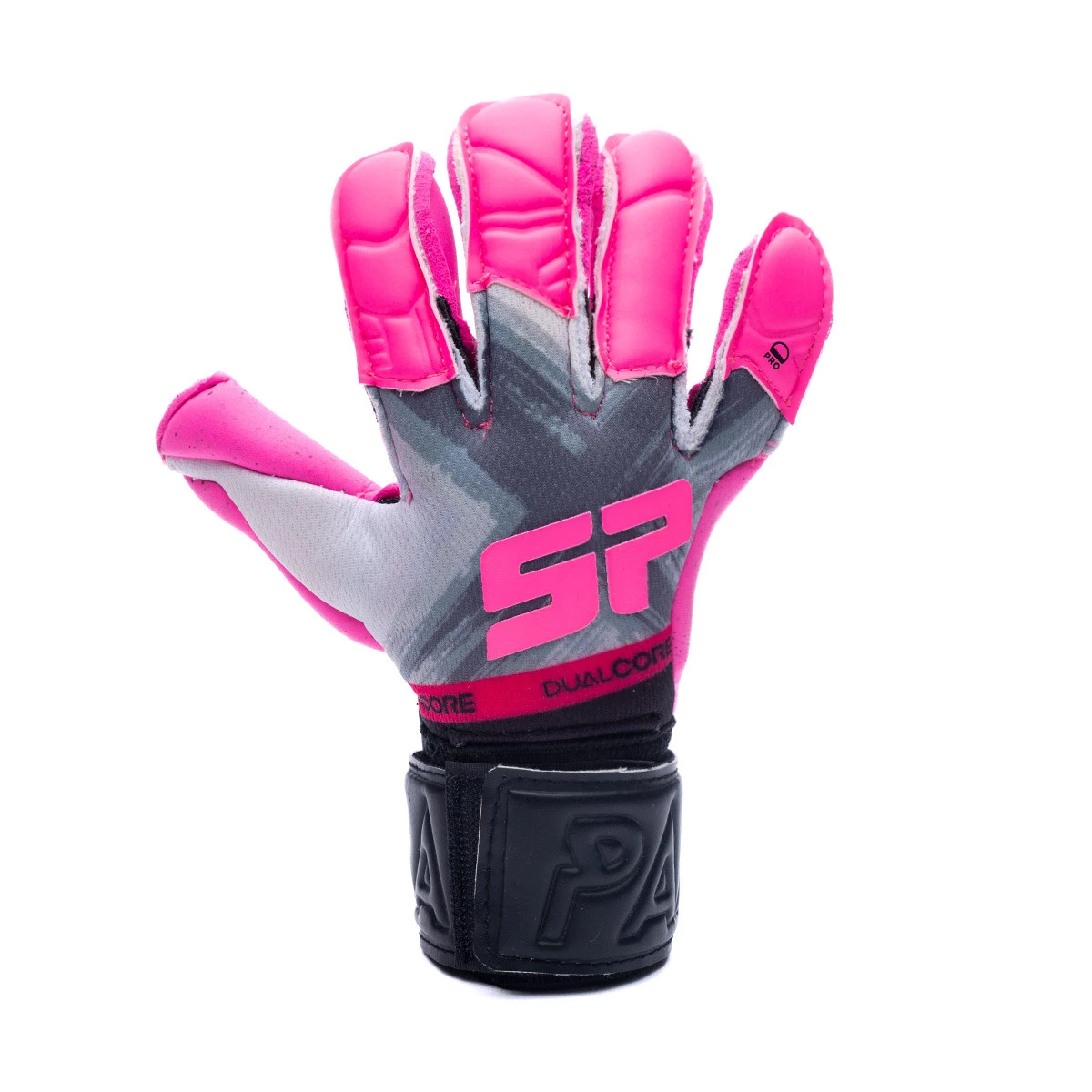Gloves SP Futbol Kids Pantera Pro Protect Grey Pink Futbol Emotion