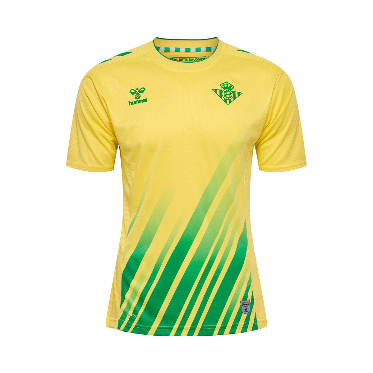 destacar Extra caldera Jersey Hummel Kids Real Betis Balompié Goalkeeper Home Jersey 2022-2023  Limelight - Fútbol Emotion