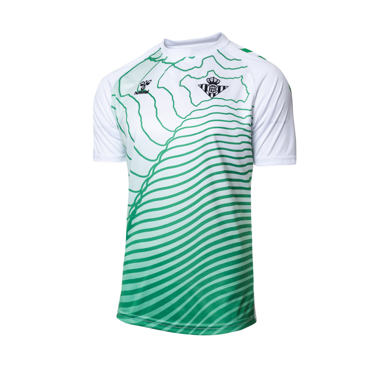 Jersey Hummel Real Betis Balompié Pre-Match 2022-2023 White-Green Jersey Hummel Real Betis Balompié Pre-Match 2022-2023 White-Green