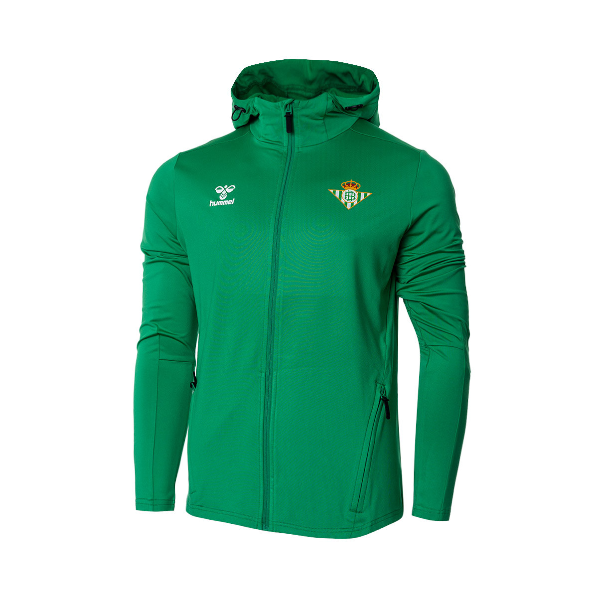 Chaqueta Hummel Real Betis 2022-2023 Niño Jelly Bean - Fútbol Emotion