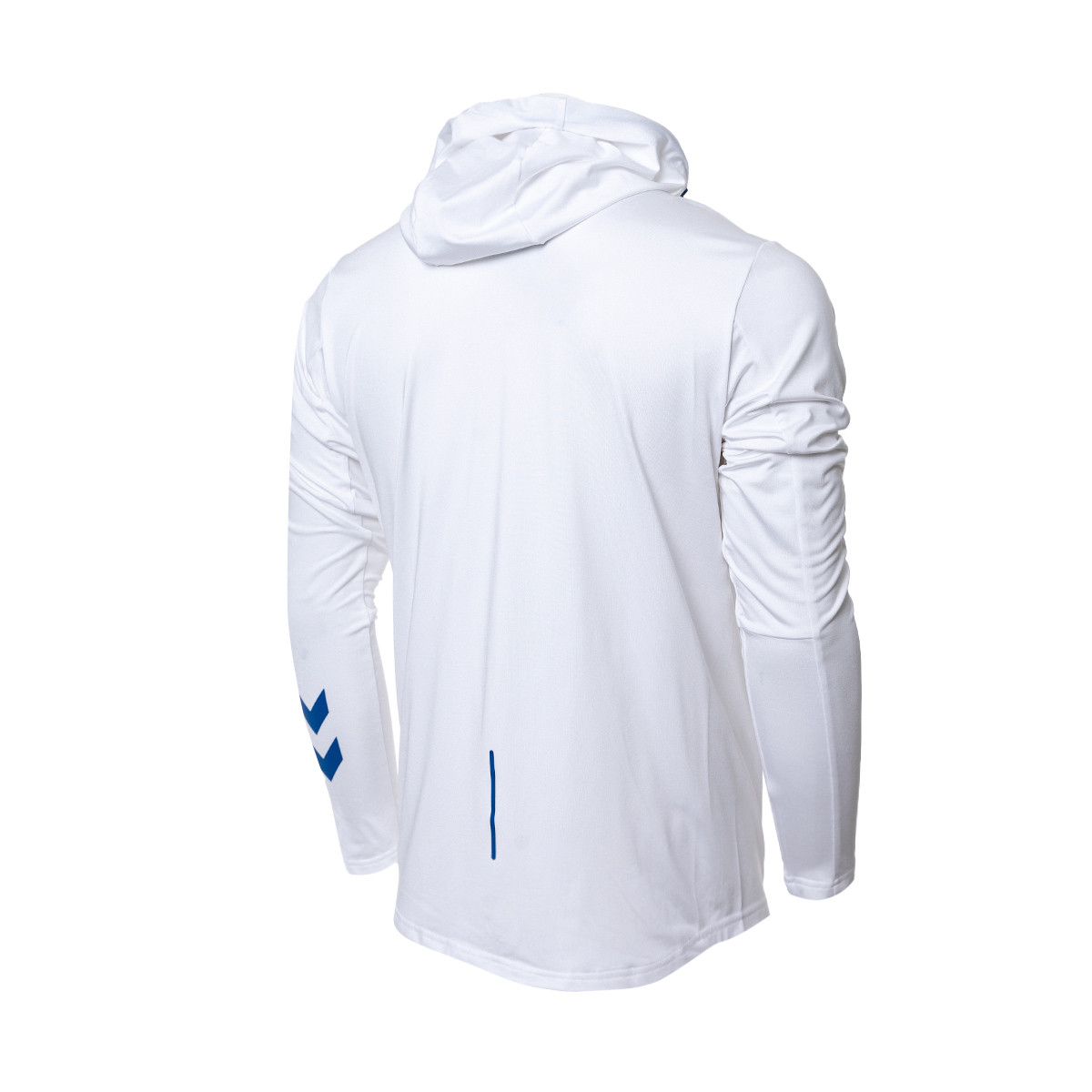 Chaqueta Hummel Málaga CF Pre-Match 2022-2023 White-True Blue -