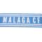 Bufanda Málaga CF 2022-2023 Azure Blue