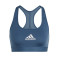 adidas Women Powerreact Training Medium Support 3 Stripes Bra