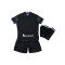 Conjunto Real Sociedad de Fútbol Segunda Equipación 2022-2023 Niño Black-Blue