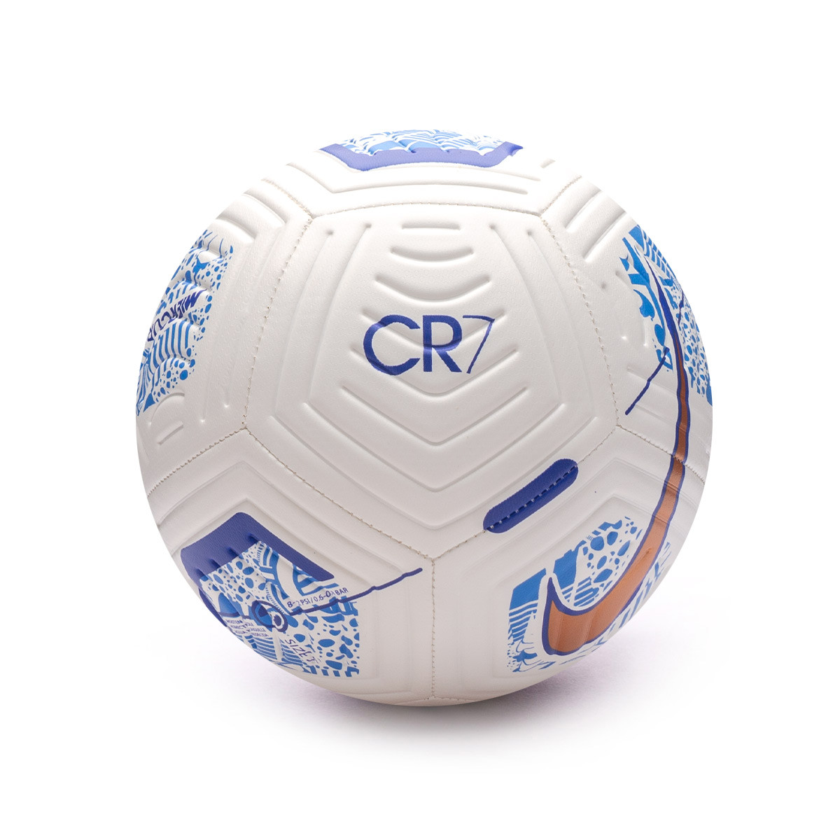Ball Nike CR7 Strike WhiteMetalic Cooper Fútbol Emotion