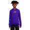 Sudadera CR7  Dri-Fit Hoodie Pull-Over Niño Concord-Medium Blue