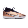 Air Zoom Mercurial Superfly 9 Academy Turf Bambino Metallic Cooper