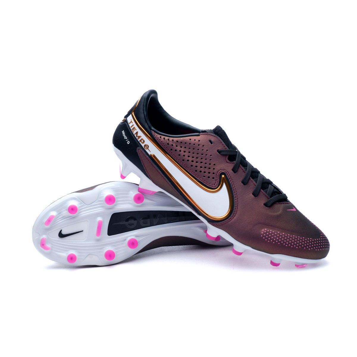 legislación cantante cuota de matrícula Bota de fútbol Nike Tiempo Legend 9 Pro FG Space Purple-White - Fútbol  Emotion