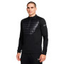 Therma-Fit Academy Winter Warrior Black-Reflective silver