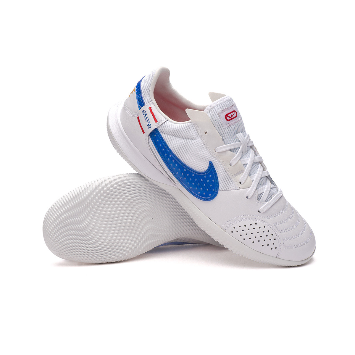 Zapatilla de sala Street Gato White-Game Royal - Fútbol