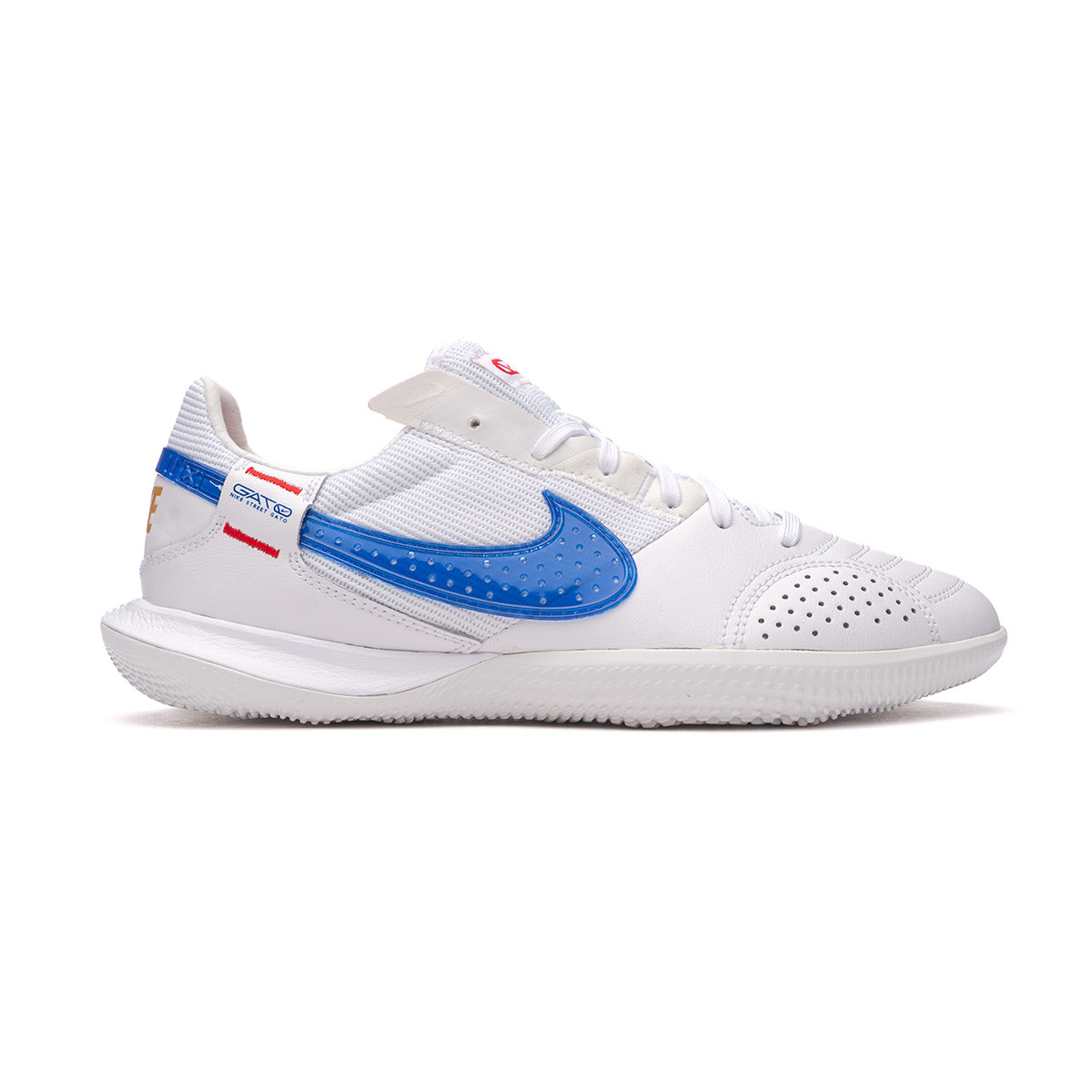 Zapatilla de sala Street Gato White-Game Royal - Fútbol