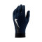 Guante Academy Therma-Fit Black-Midnight navy-Metallic silver