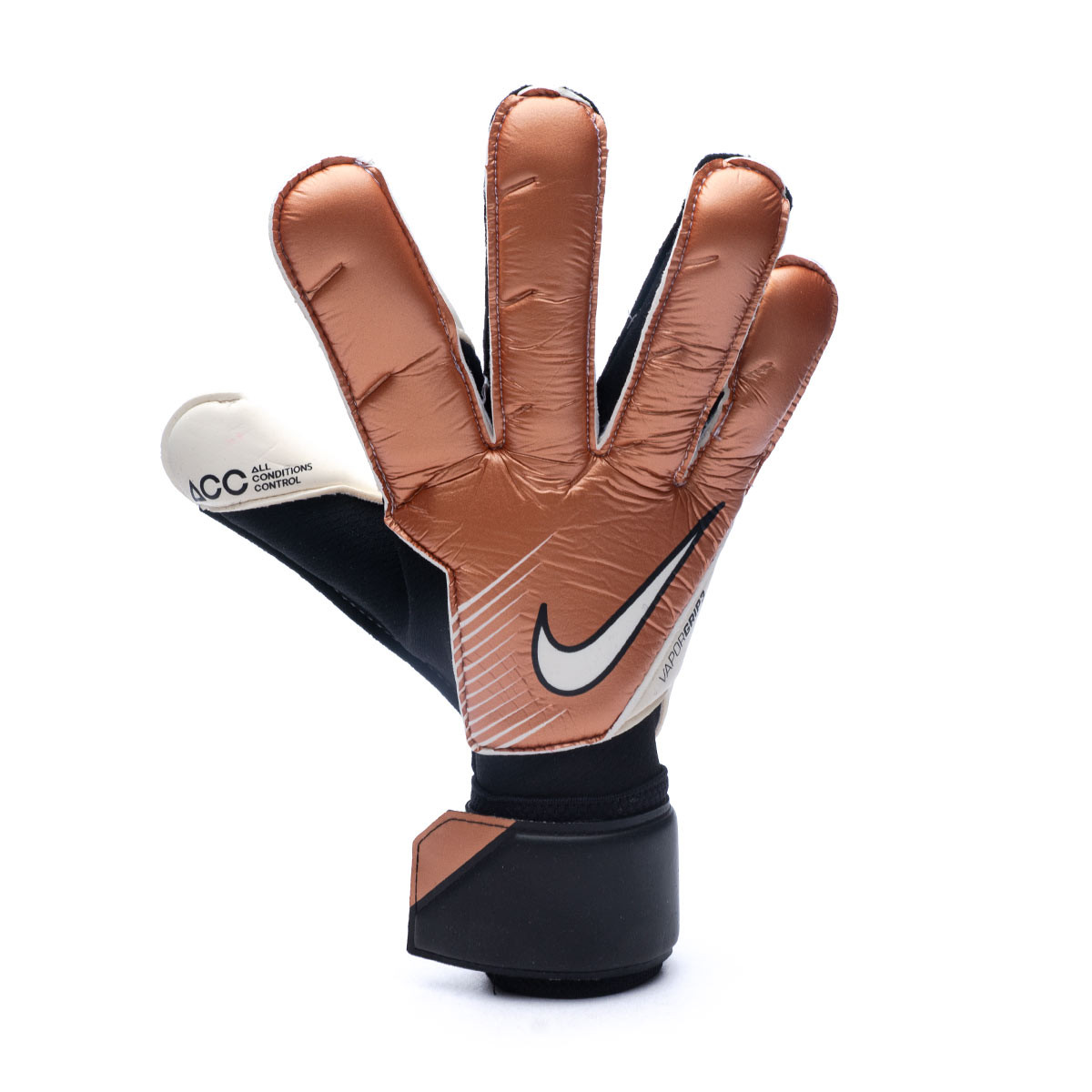 Médico Consciente de Acostumbrar Guante de portero Nike Vapor Grip3 Metallic copper-Black-White - Fútbol  Emotion