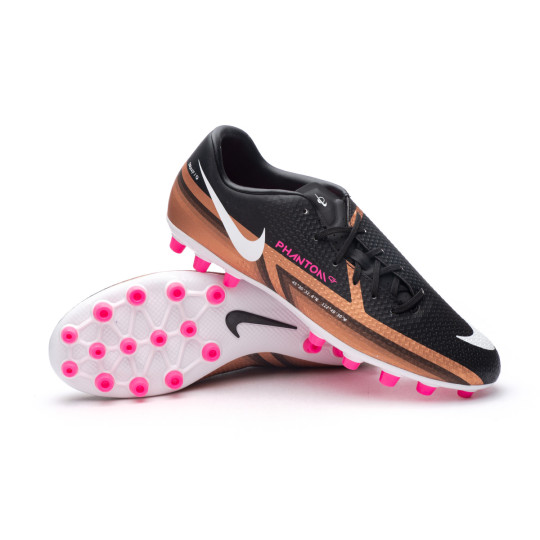 Football Boots Nike Phantom GT2 Academy AG Metallic Cooper Futbol Emotion