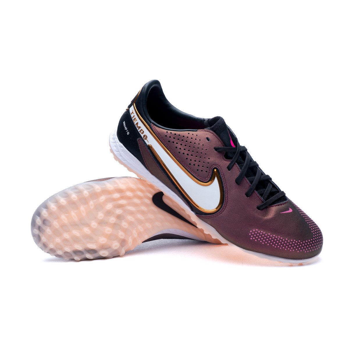 Bota de Nike Tiempo Legend 9 Pro Turf Purple-White Fútbol Emotion