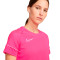 Camiseta Dri-Fit Academy Mujer Hyper pink-White