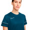 Camiseta Dri Fit Academy Mujer Valerian blue-White-Valerian blue