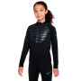 Enfants Therma-Fit Academy Winter Warrior-Black-Reflective Silver