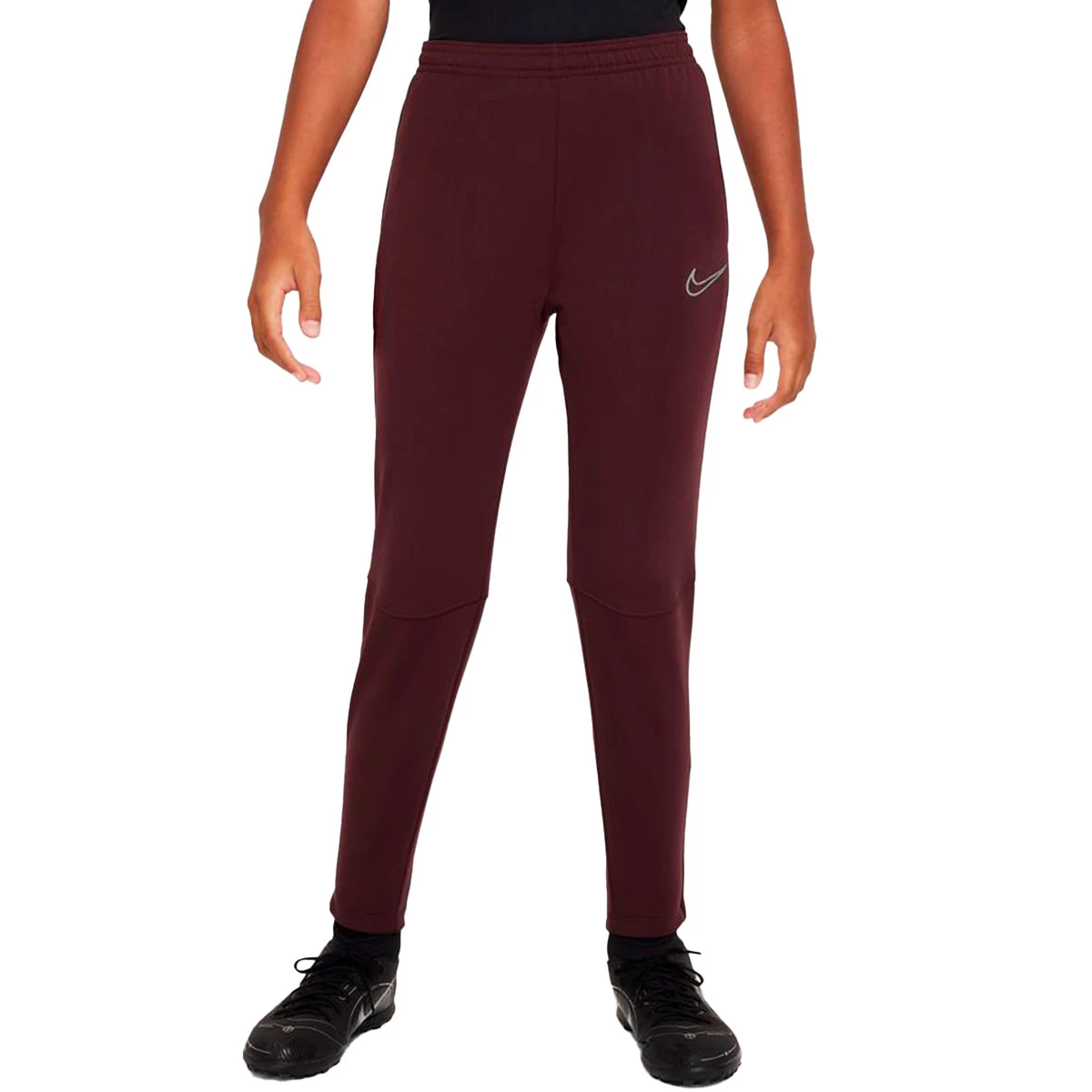 Trousers Nike Kids Therma Fit Academy Winter Warrior Burgundy crush Reflective silver Futbol Emotion