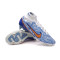 Bota Air Zoom Mercurial Superfly 9 Elite CR7 SG White-Metallic Cooper-Concord