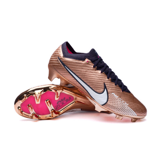 Bota de fútbol Nike Air Zoom Vapor FG Metallic Cooper Fútbol Emotion