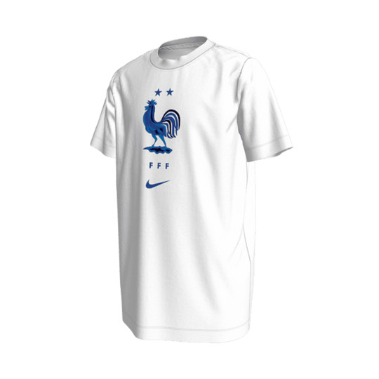 Maglietta Ufficiale FFF Francia Calcio Per Bambini E Ragazzi – Collezione Club 100% Cotone