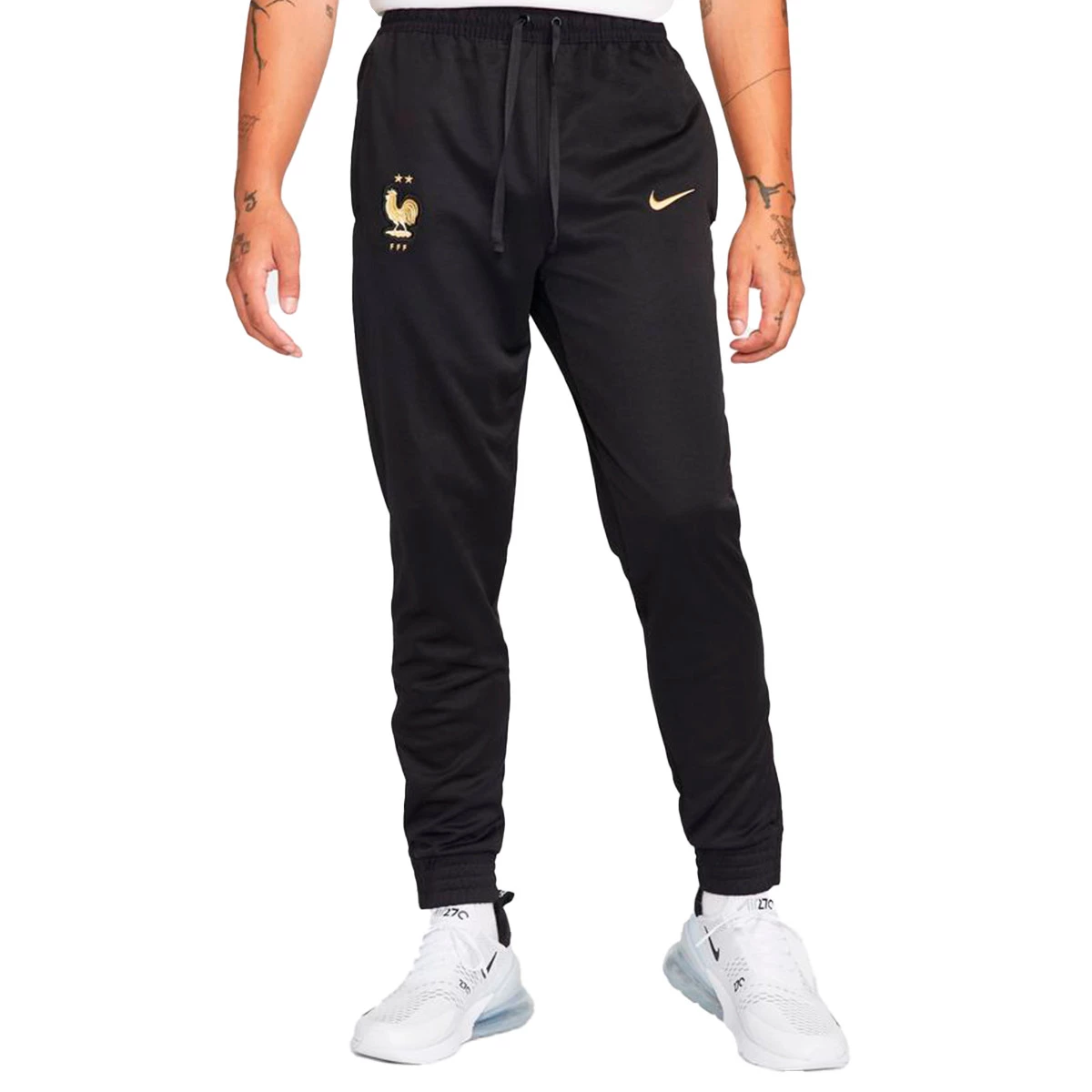Trousers Nike France Fanswear Qatar World Cup 2022 Black Futbol Emotion