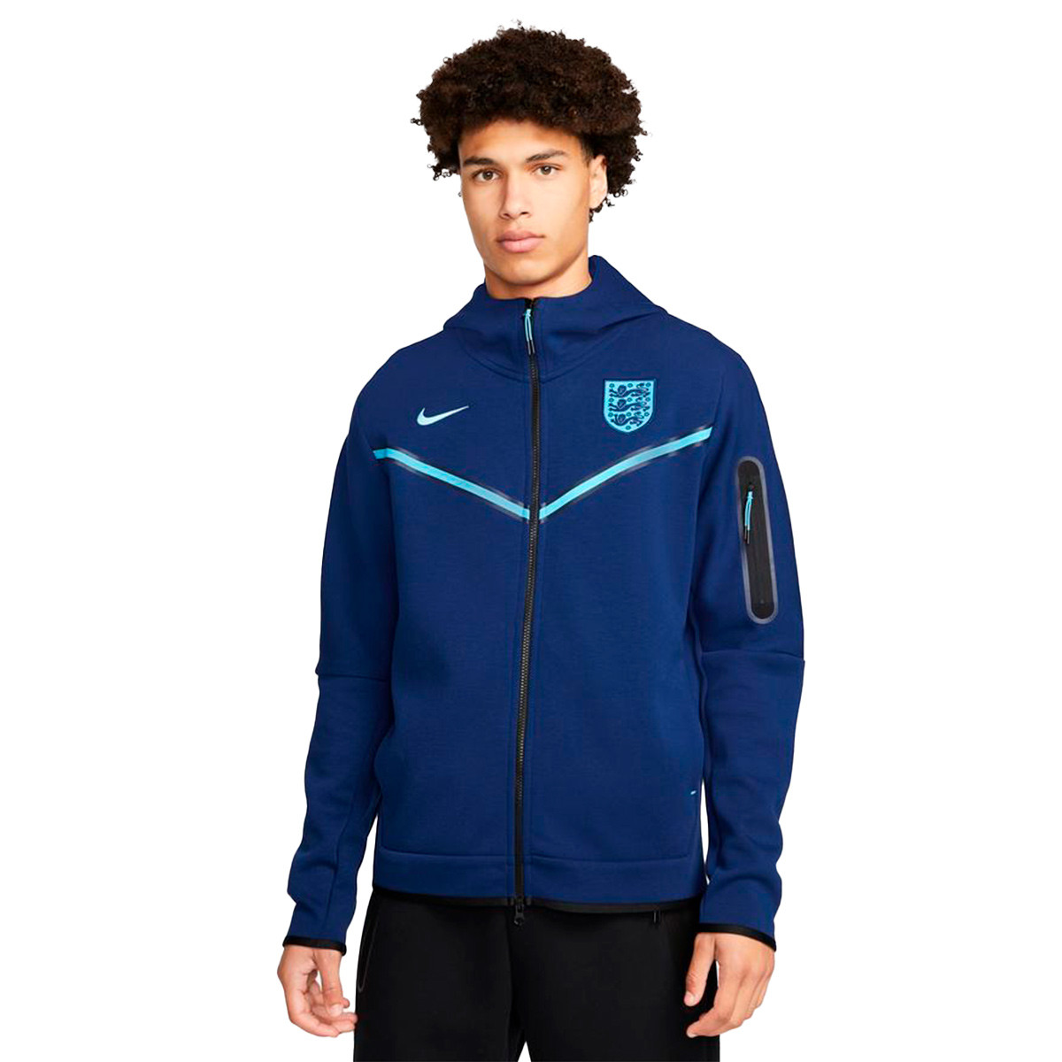 Abandonar medallista Decimal Chaqueta Nike Inglaterra Fanswear Mundial Qatar 2022 Blue Void - Fútbol  Emotion