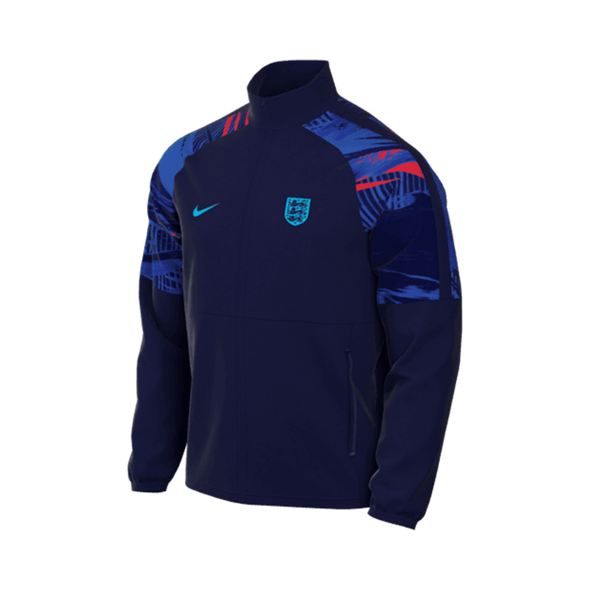 Chaqueta Nike Fanswear Mundial Qatar Blue Void - Fútbol Emotion
