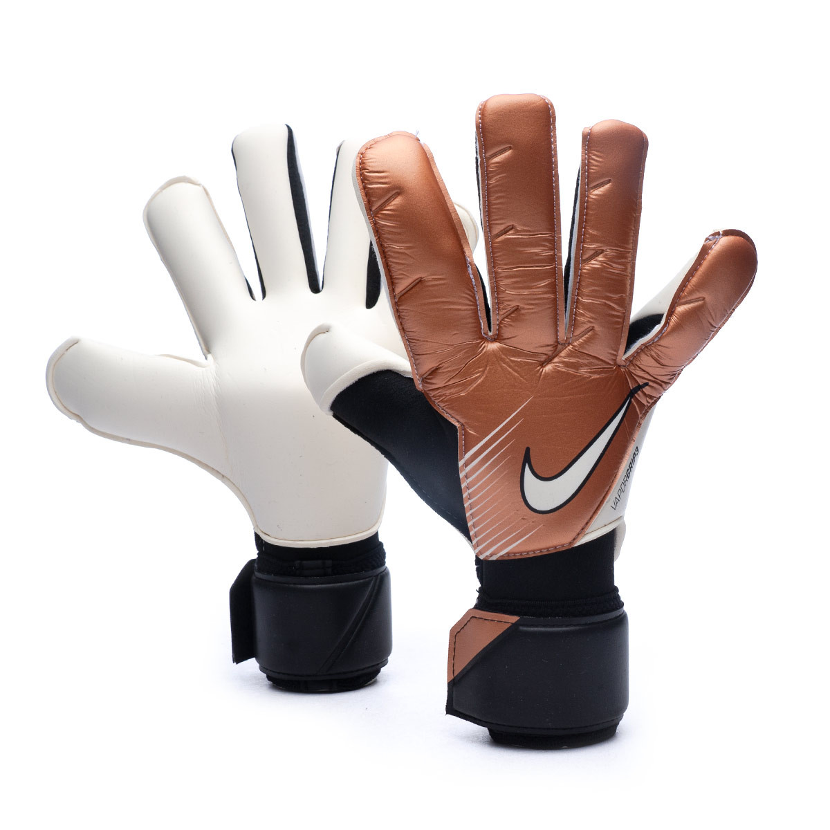 Guante de portero Nike Vapor Grip 3 RS 2022 Profesional Copper-Black-White - Fútbol