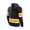 Sudadera Mens Iconic NHL Exclusive Pullover Pittsburgh Penguins Black-Yellow Gold-White-Black