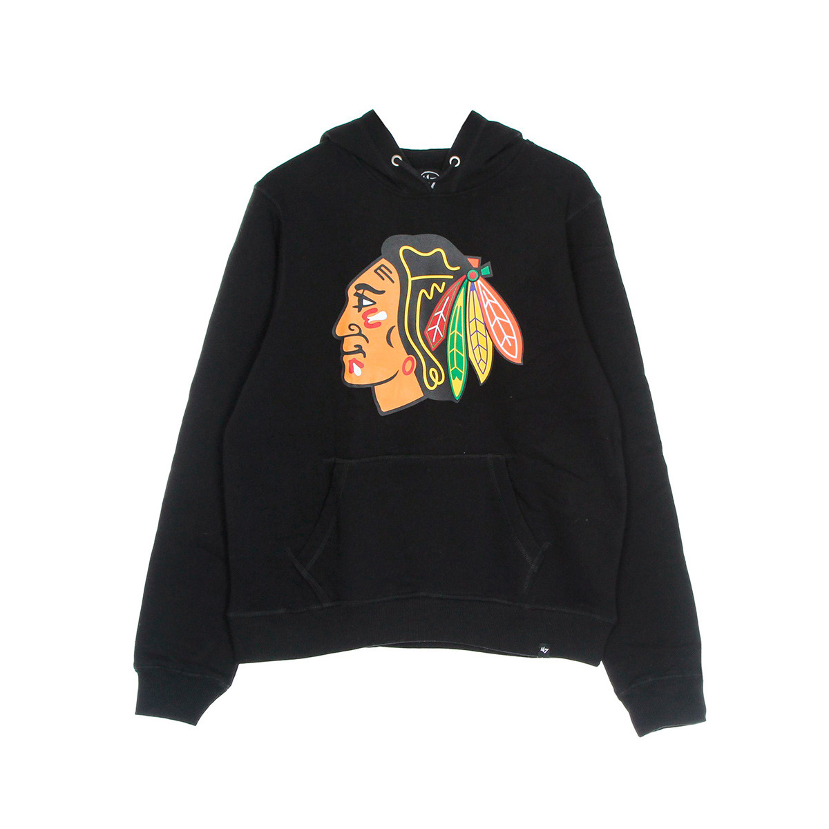 NHL Chicago Blackhawks Back Court Grey Crew Neck Sweatshirt