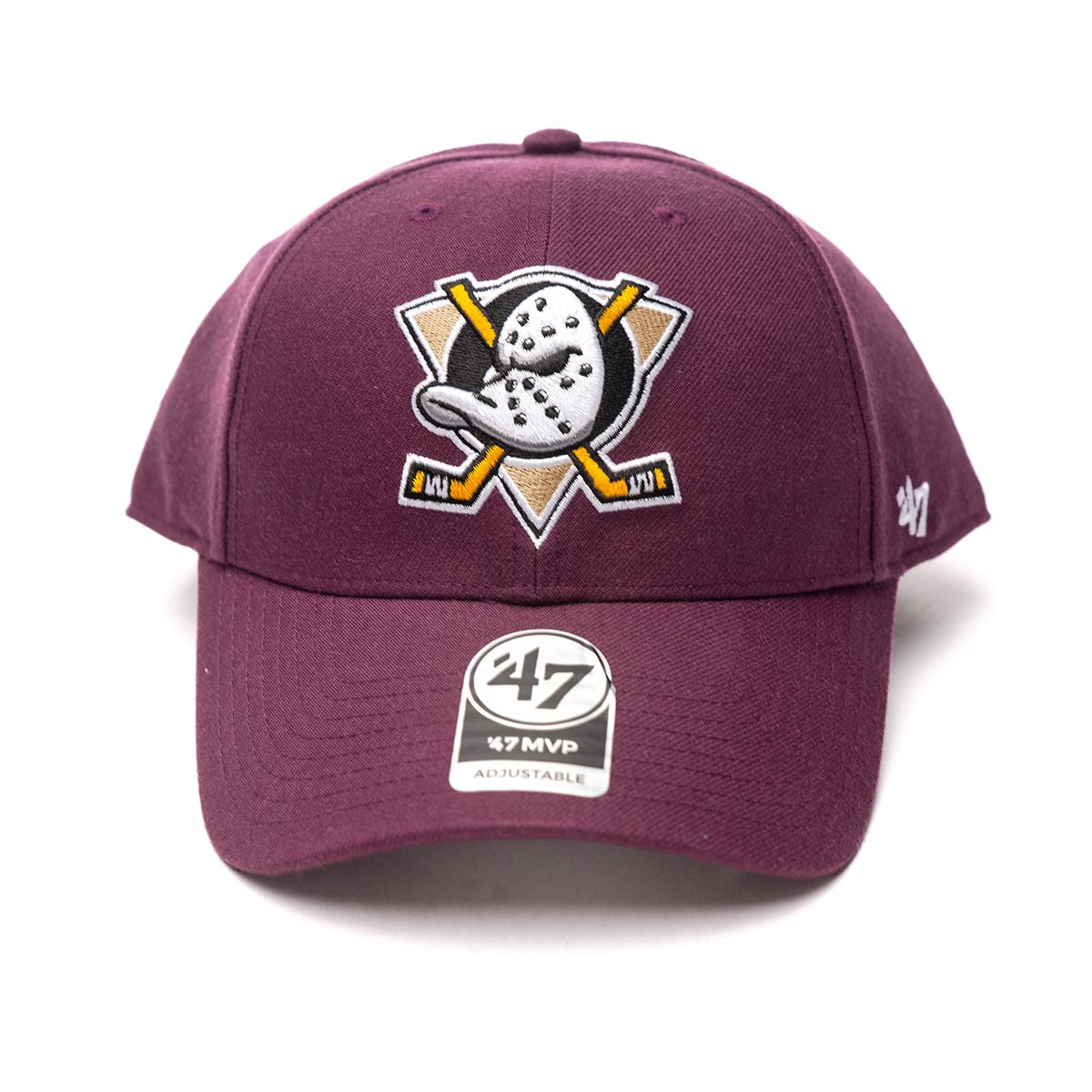 MVP Mighty Ducks Trucker Cap by 47 Brand