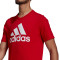 Camiseta Essentials Big Logo scarlet/white
