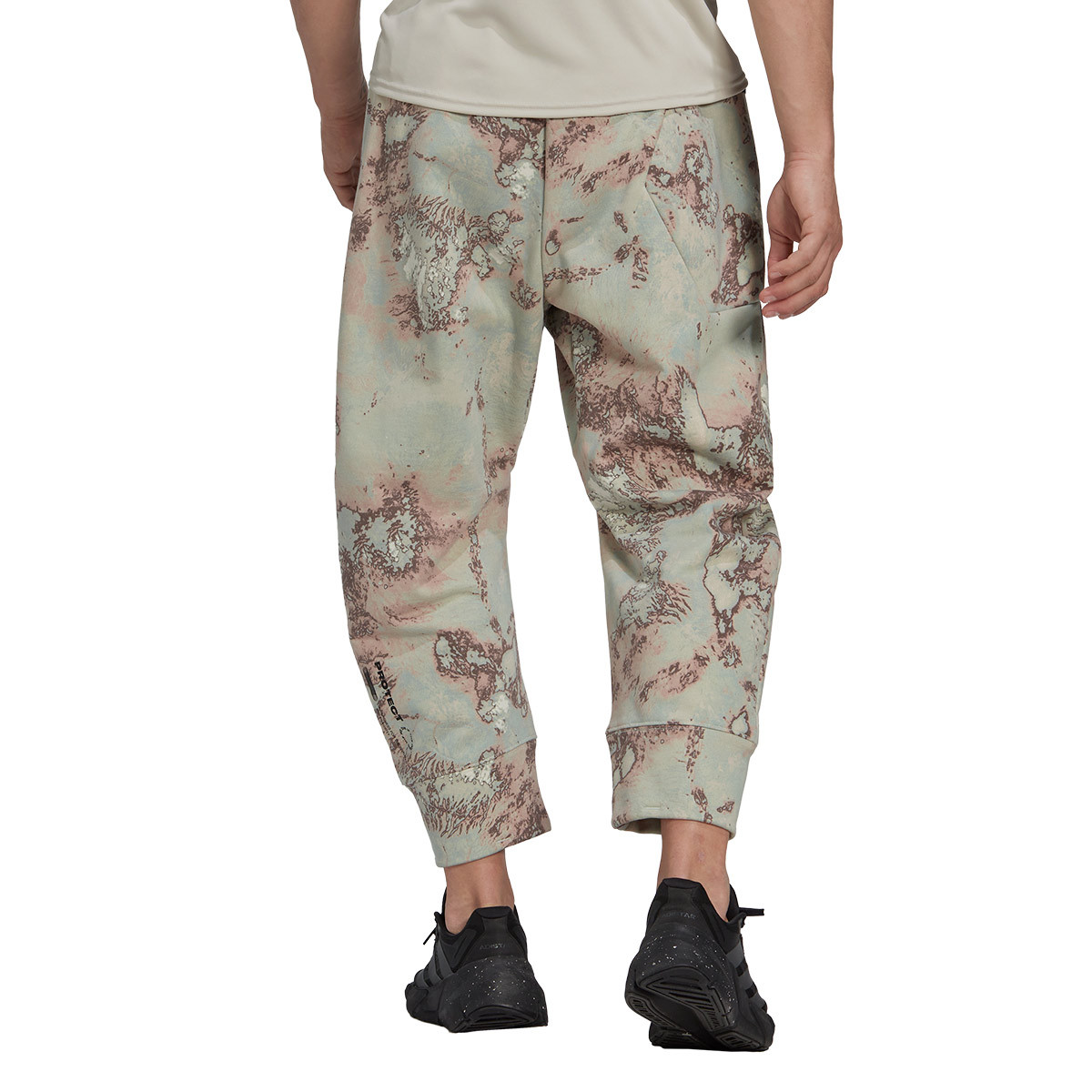 Long pants adidas 7/8 PRLY Linen green 