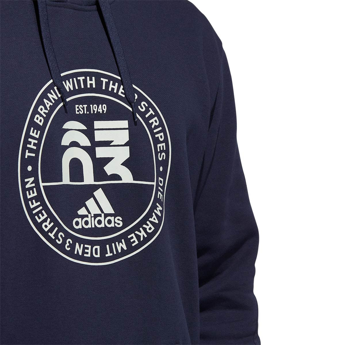 Sudadera adidas EMB Graphic Hoodie legend ink - Fútbol Emotion