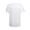 Camiseta 3 Stripes Tee Niño White-Black